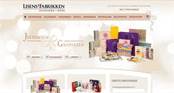 Desktop Screenshot of lisensfabrikken.no